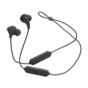 JBL Endurance Run 2 Wireless - Black - Waterproof Wireless In-Ear Sport Headphones - Detailshot 5